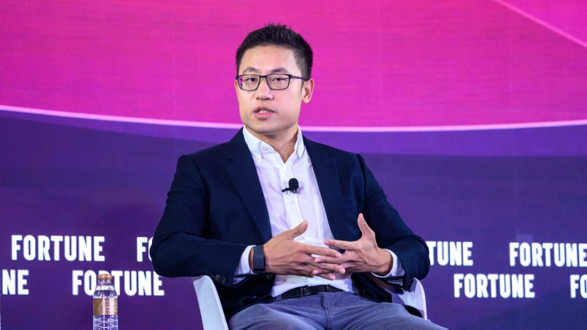 Kevin Guan, chief investment officer & executive vice president at Bridge Data Centres, speaking at the Fortune Leaders Forum on Sept. 8