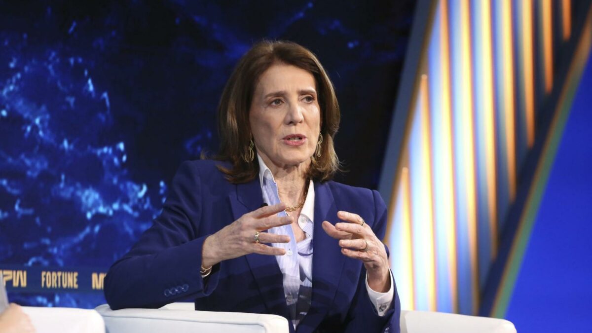 Ruth Porat, Alphabet and Google’s president and chief investment officer, and formerly its CFO.