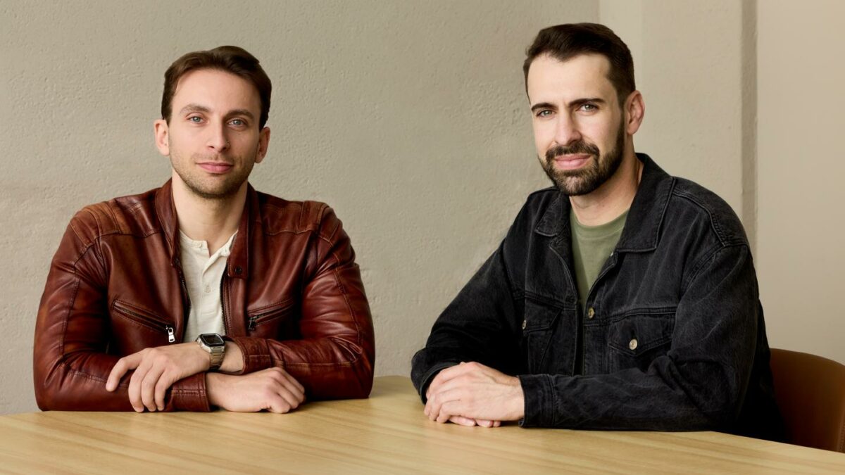 Reactor cofounders Alberto Taiuti (left) and Bryce Schmidtchen.