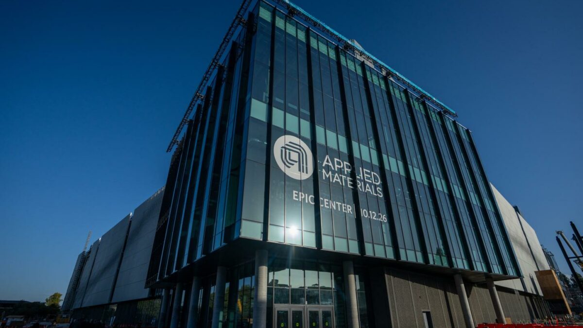 Applied Materials unveils its EPIC Center on Oct. 12, 2026, in Sunnyvale, Calif.