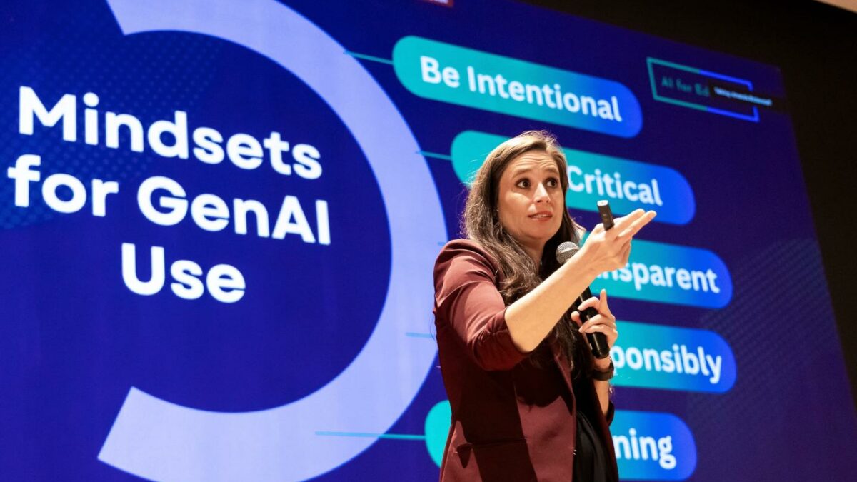 Teachers are learning how to bring AI into the classroom while helping students recognize its mistakes and limitations.