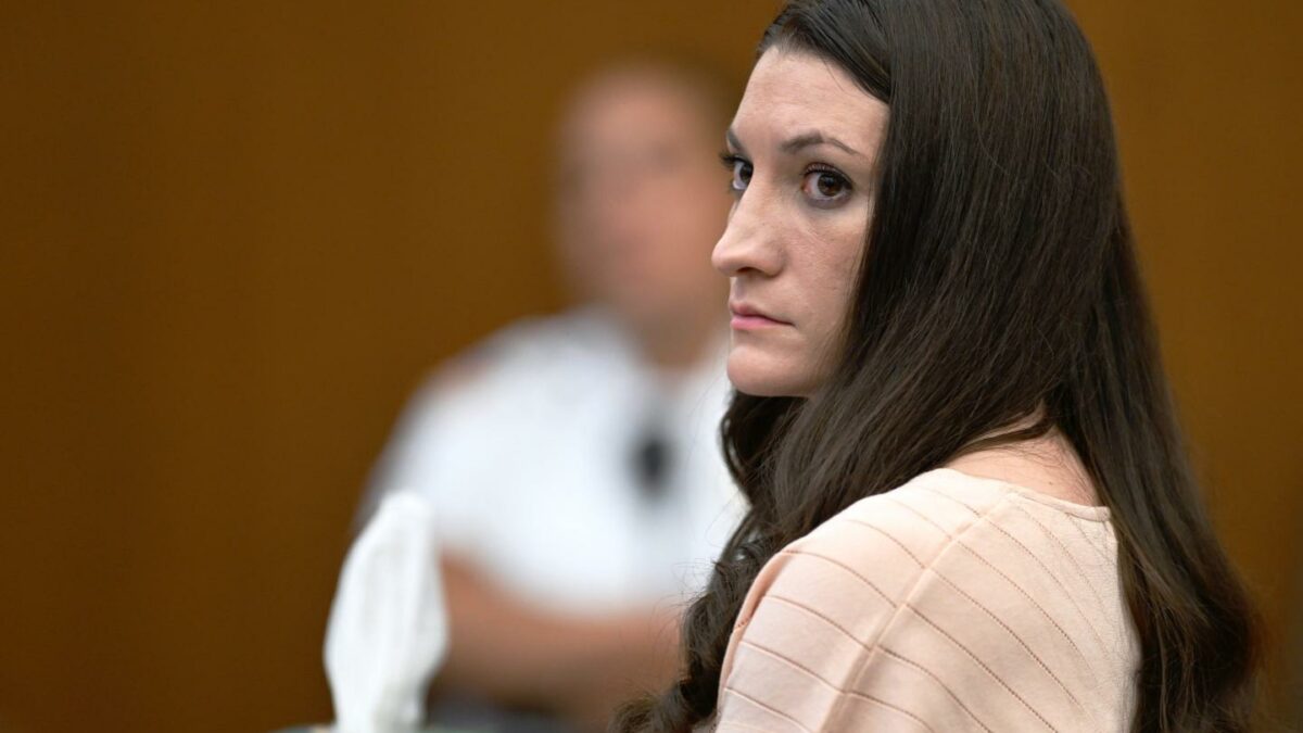Lindsay Clancy, during her murder trial, Thursday, Aug. 13, 2026., in Plymouth, Mass.