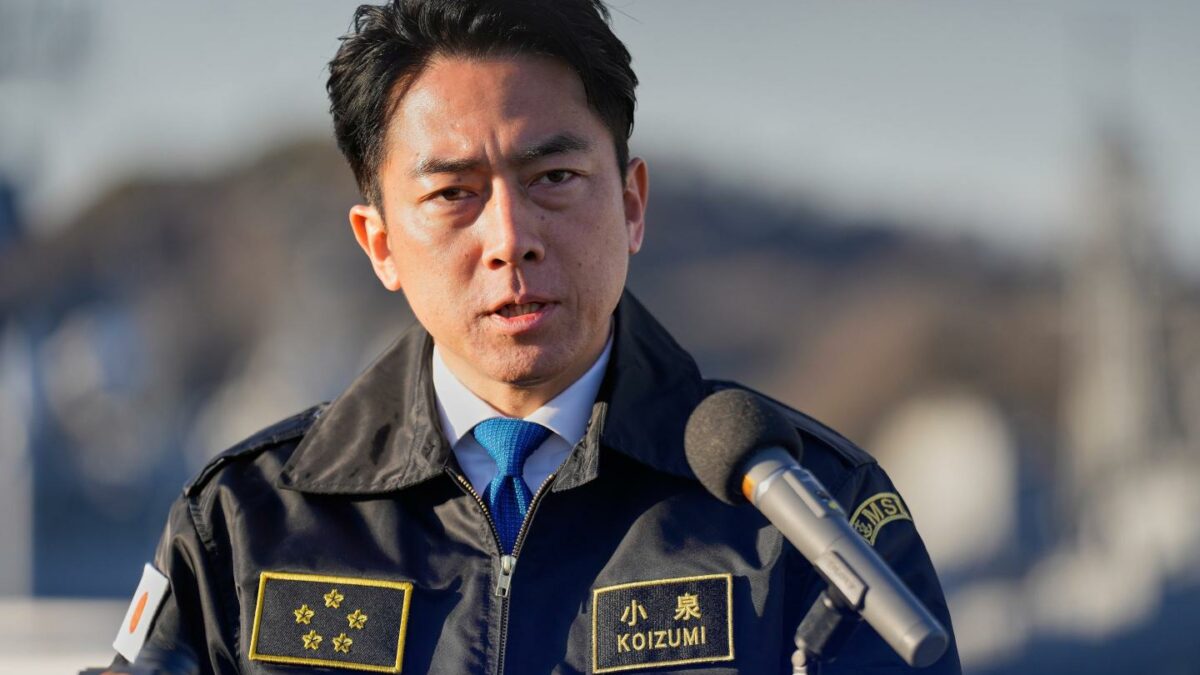 Photo of Japan's defense minister