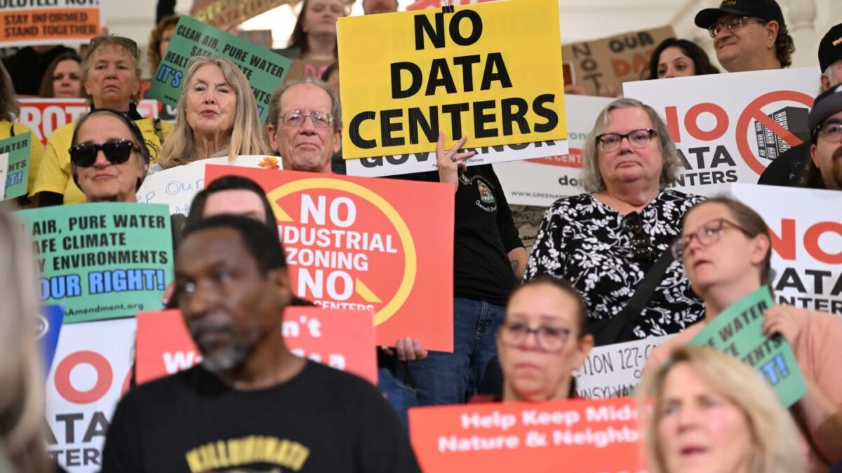 Despite backing from President Donald Trump, the data centers powering the artificial intelligence boom have become politically toxic.