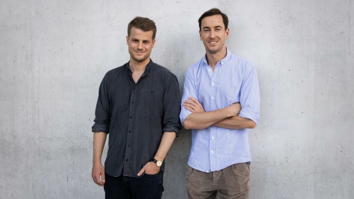 Atira cofounders Florian Diegruber (left) and August DuMont Shütte.