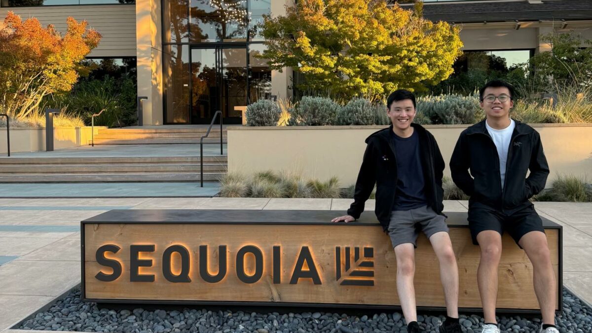 Catalyst cofounders Justin Zheng and Dylan Iskandar.