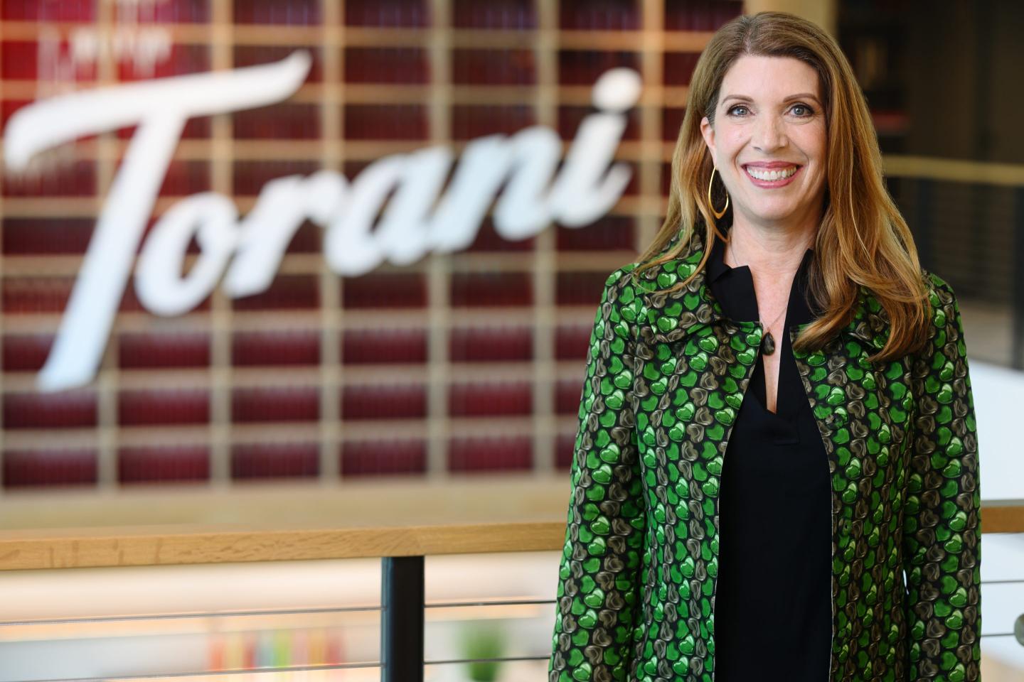 Torani's CEO Melanie Dulbecco has led the syrup company for 35 years.