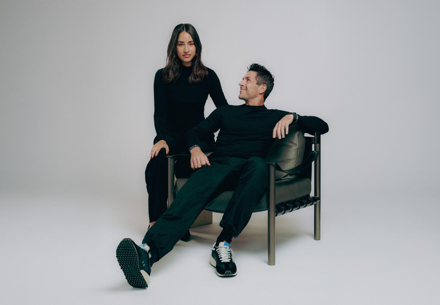 eightsleep_founders_3-856-edit-16-9-1 Matteo Franceschetti (seated) and Alexandra Zatarain