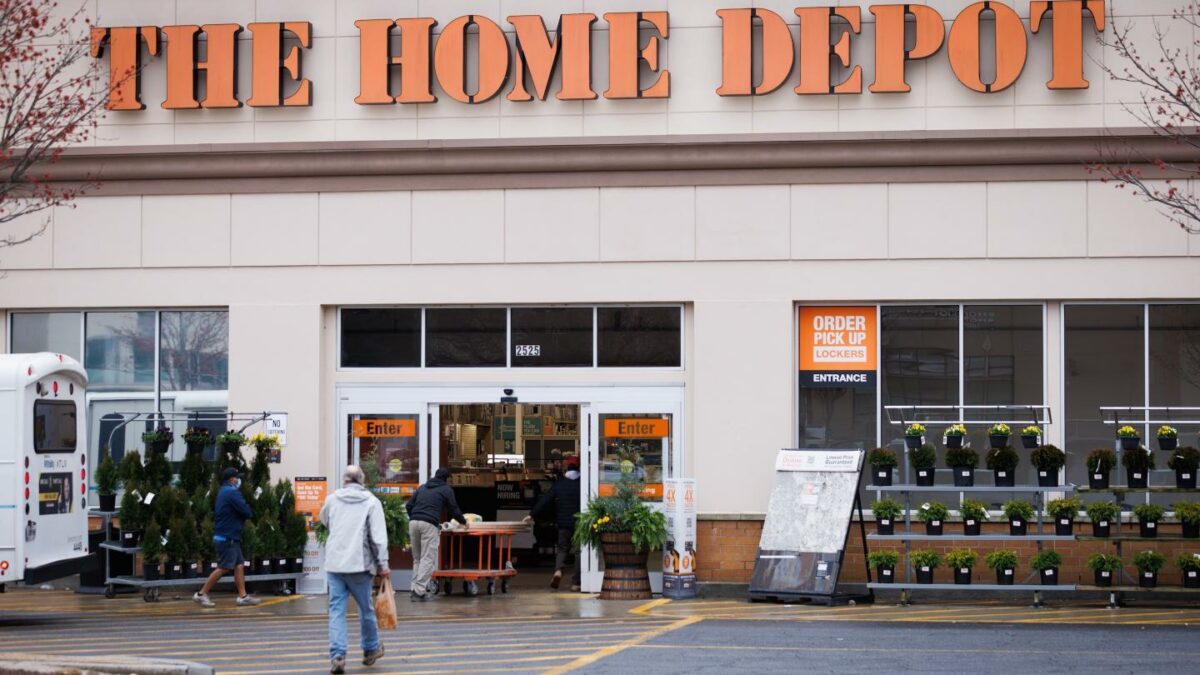 A Home Depot store in Atlanta, Georgia.
