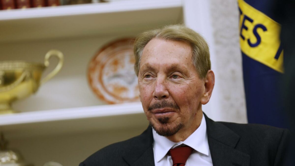 Oracle cofounder Larry Ellison is buying up Florida properties for his staff.