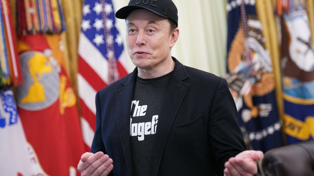 Elon Musk in the Oval Office