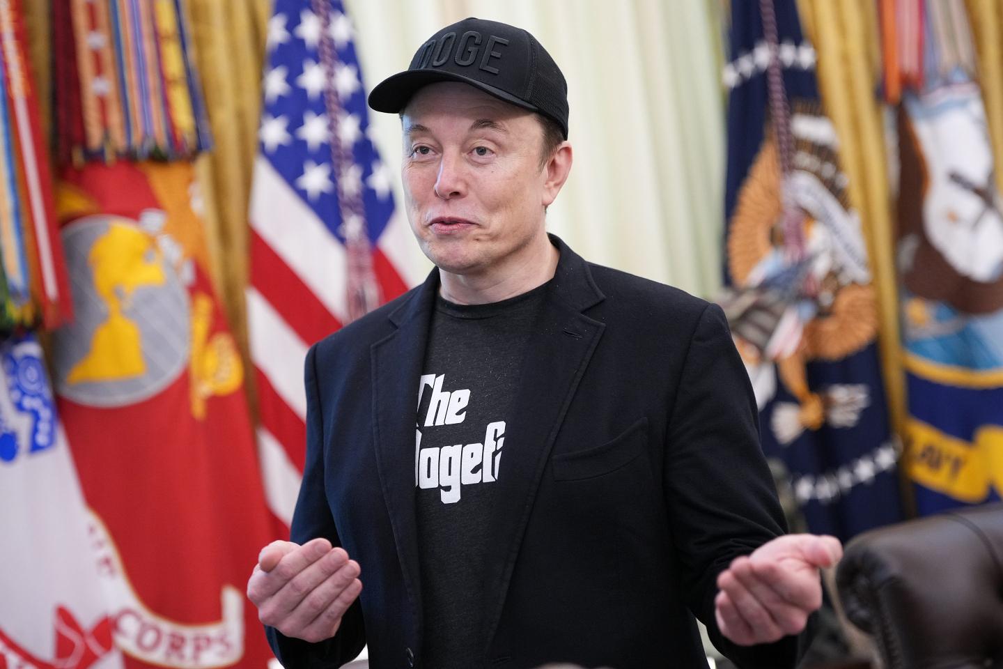 Elon Musk in the Oval Office