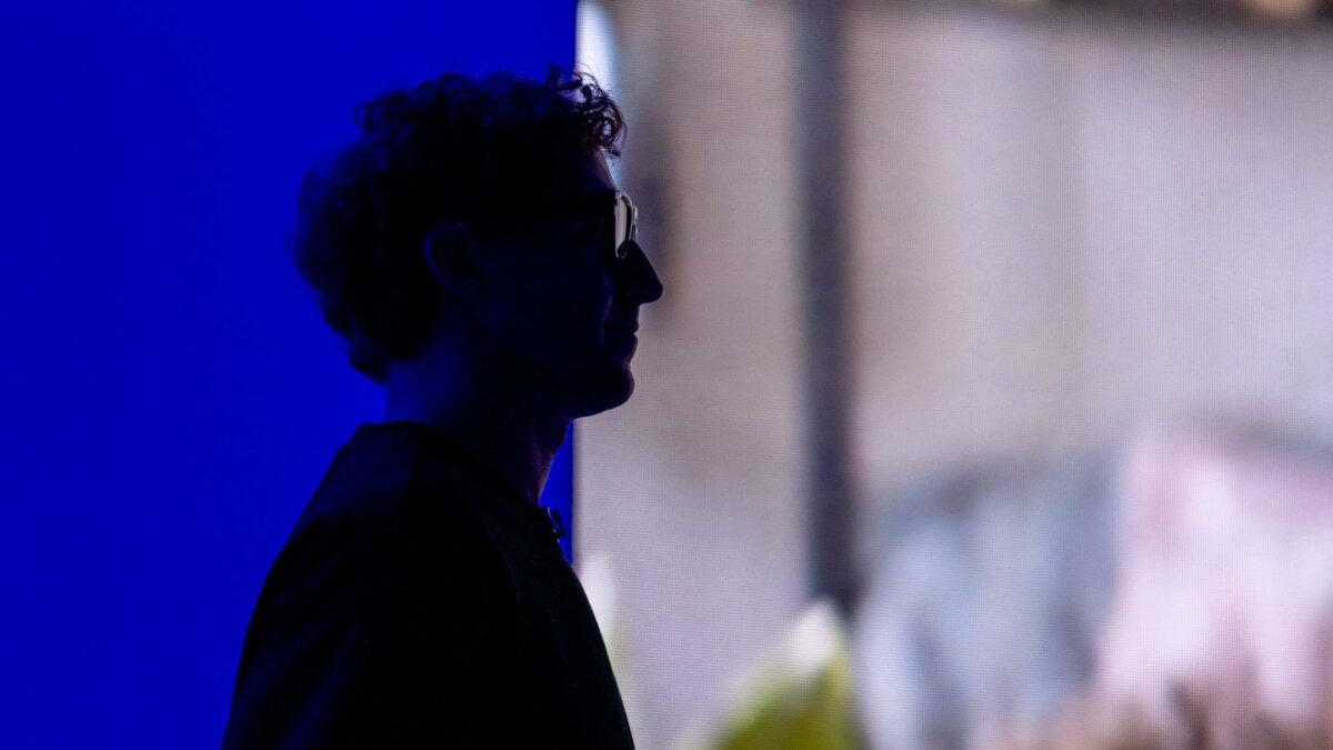 Mark Zuckerberg, chief executive officer of Meta Platforms Inc., during the Meta Connect event in Menlo Park, California.