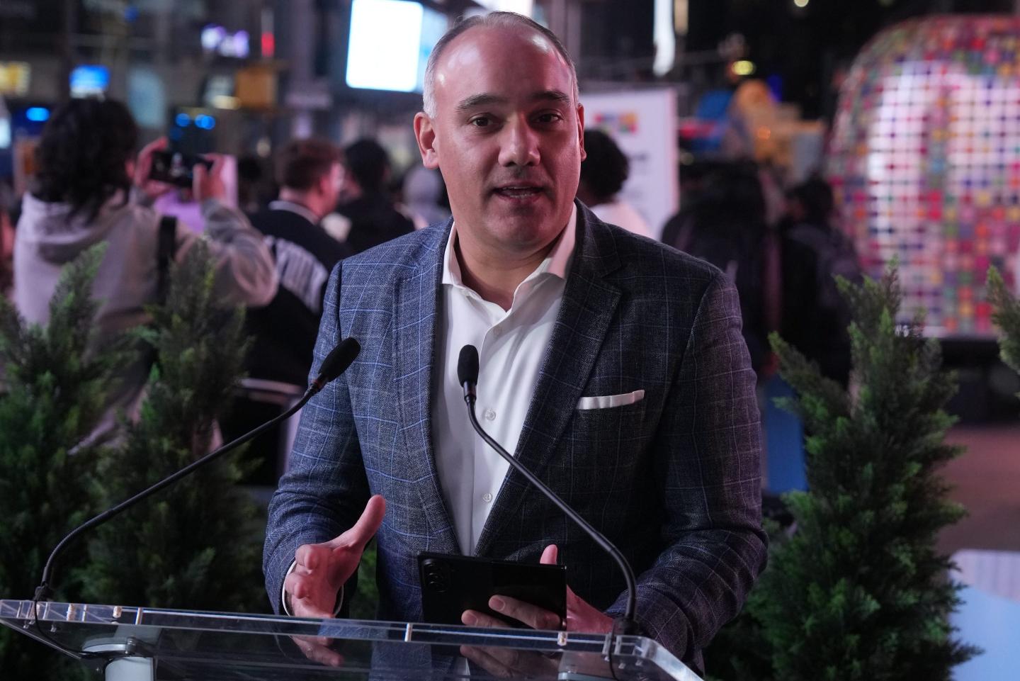 Dave Das, EVP of the mobile experience business for Samsung Electronics America