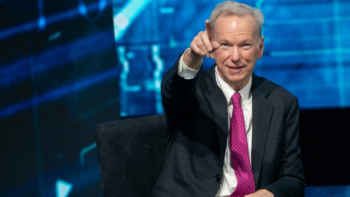 Eric Schmidt’s path to a $20 billion Anthropic windfall began with an introduction from his ex, Cami Clark—now Dario Amodei’s wife