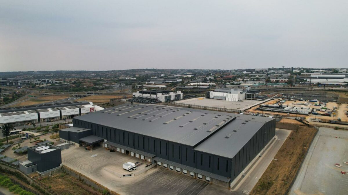 Photo of data center in South Africa