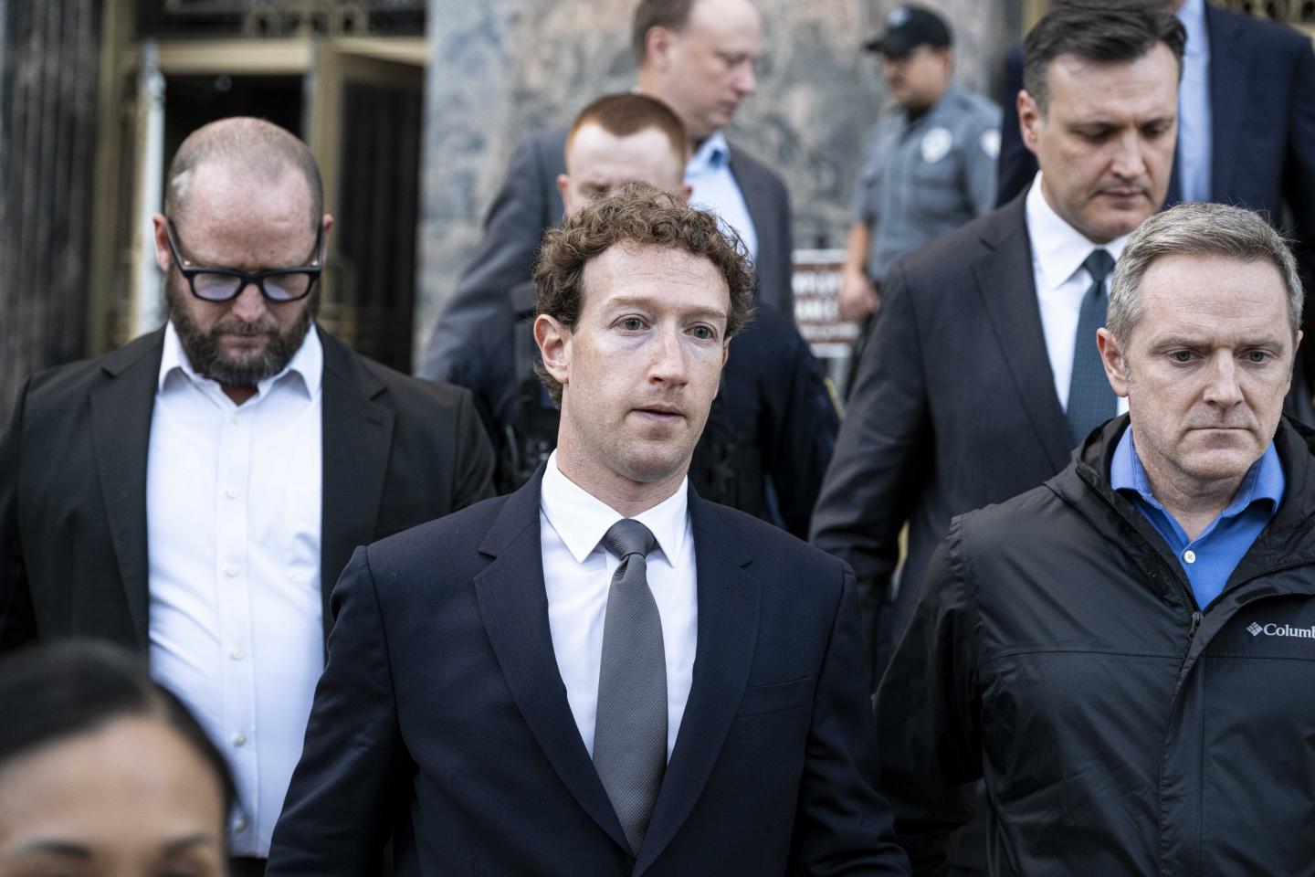 gettyimages-2261841633_efd554-1 Meta CEO Mark Zuckerberg leaves a federal courthouse after defending the company in a landmark social media addiction trial in Los Angeles on February 19, 2026. (Photo: Jon Putman/Anadolu/Getty Images)