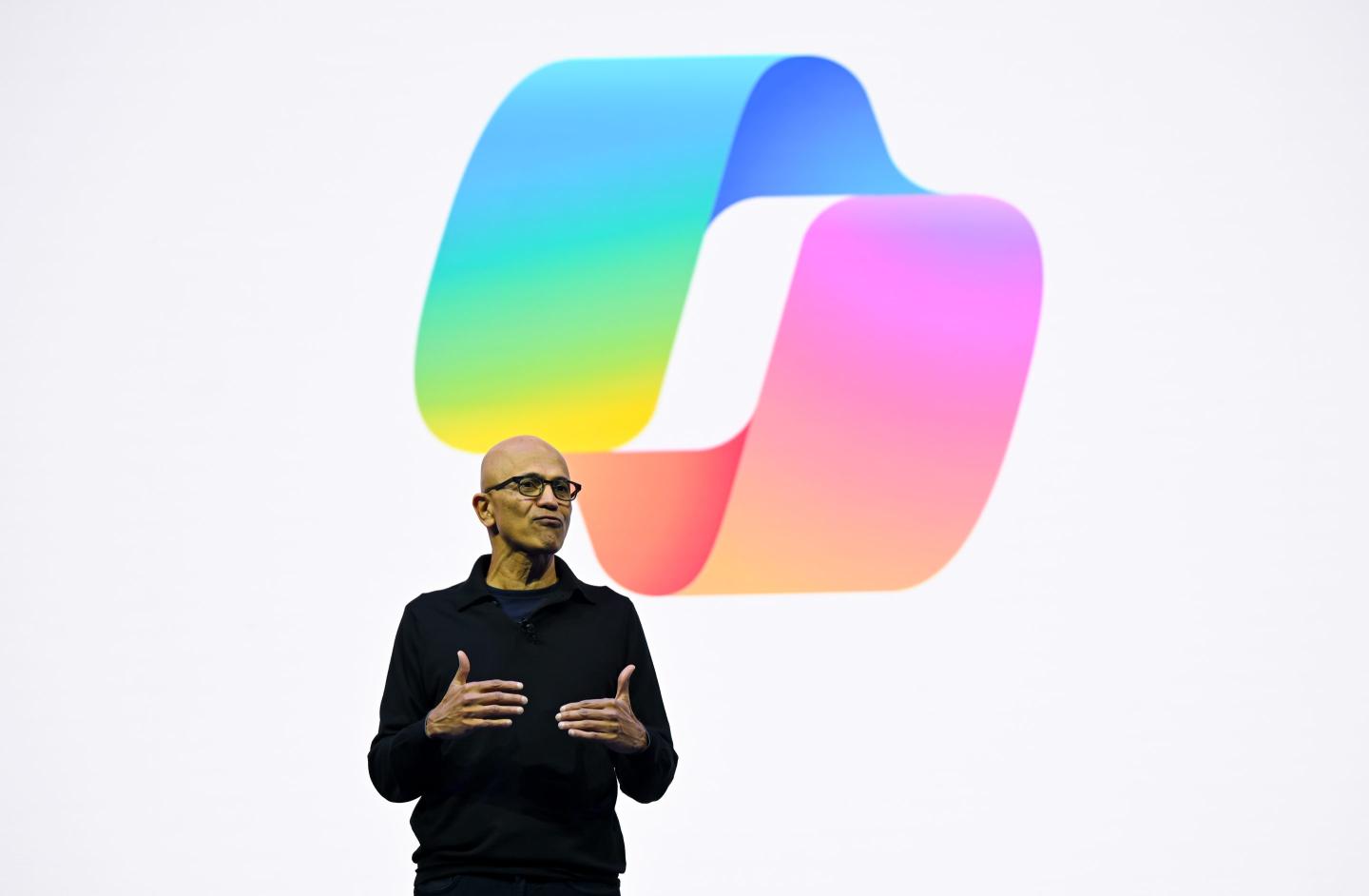Satya Nadella, chief executive of Microsoft, in February 2026.