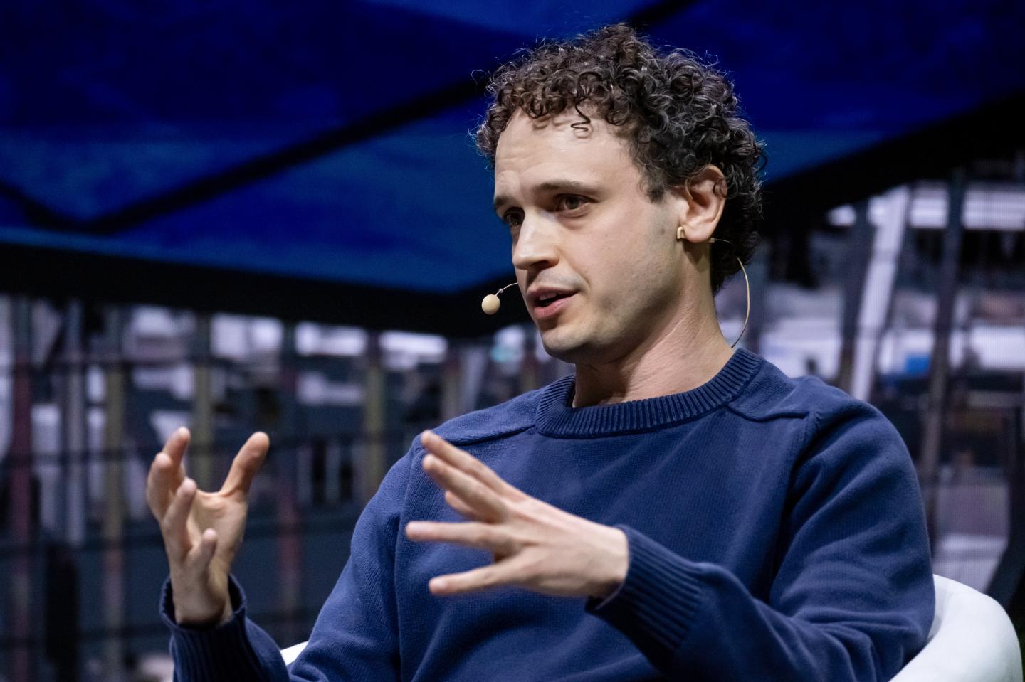 gettyimages-2266727338_d135ef Reflection AI CEO Misha Laskin in San Jose, California on March 18, 2026. (Photo: David Paul Morris/Bloomberg/Getty Images)