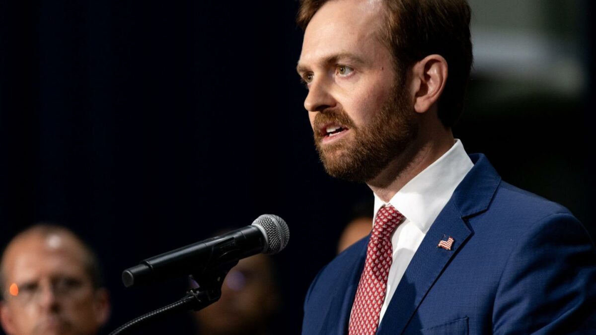 Andrew Ferguson, chair of the Federal Trade Commission (FTC), in Whitehall, Ohio on June 4, 2026. (Photo: Stephen Zenner/Bloomberg/Getty Images)