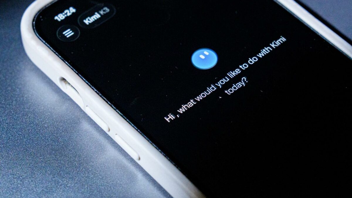 Photo of Kimi chatbot