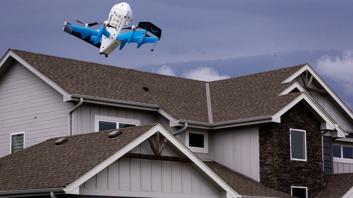 Delivery drones are taking off as Amazon, Uber, DoorDash and Walmart race to scale the technology.