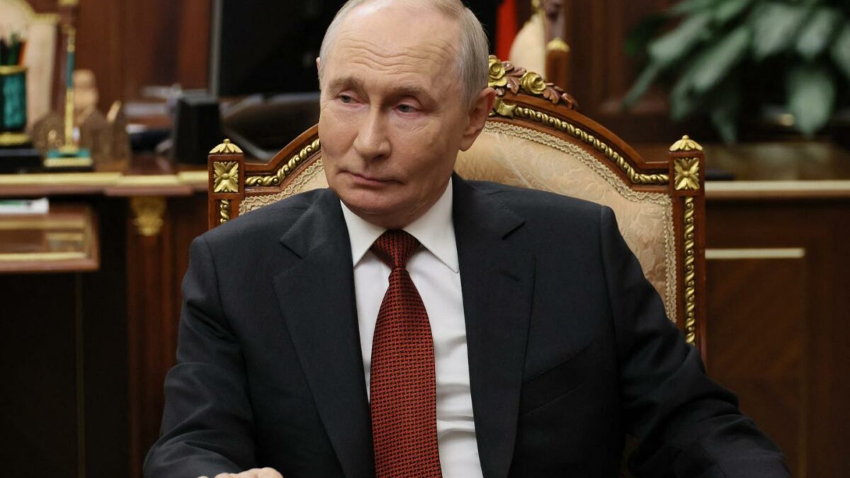 Russian president Vladimir Putin.