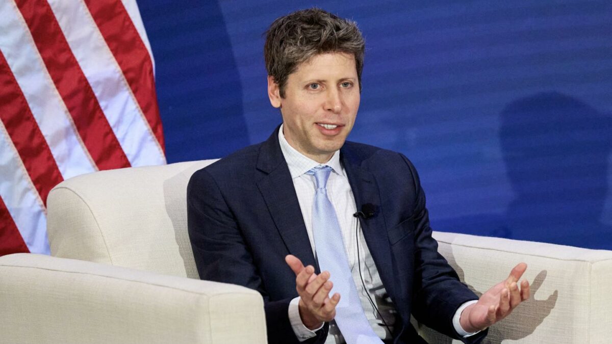 Open AI CEO Sam Altman.