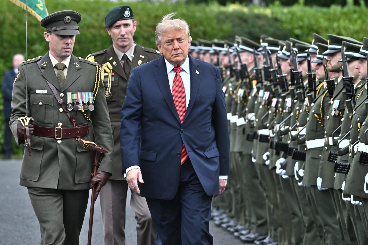 Photo of Donald Trump in Dublin