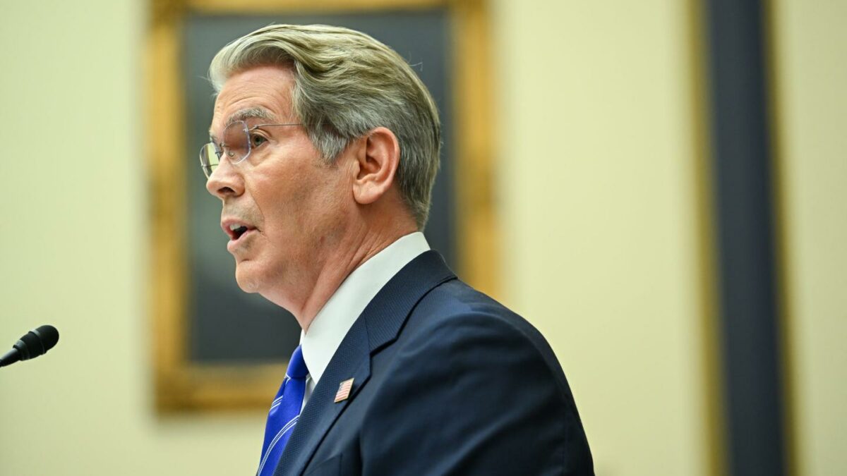 Scott Bessent, US treasury secretary.