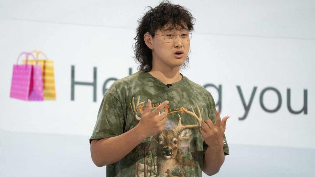 Alexandr Wang, chief AI officer of Meta Platforms Inc., during the Meta Connect event in Menlo Park, California, US, on Wednesday, Sept. 23, 2026.