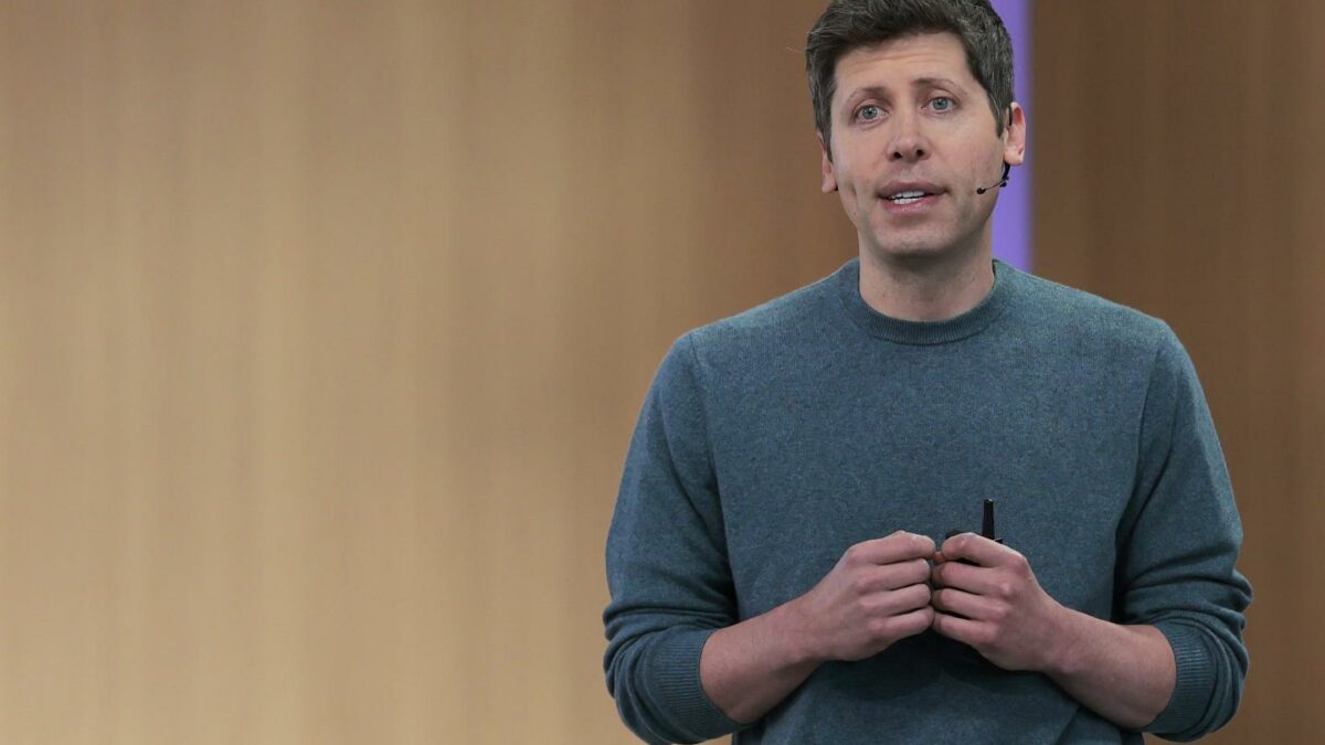 OpenAI CEO Sam Altman delivers the keynote address during the OpenAI developers conference,  Sept. 29, 2026, in San Francisco.