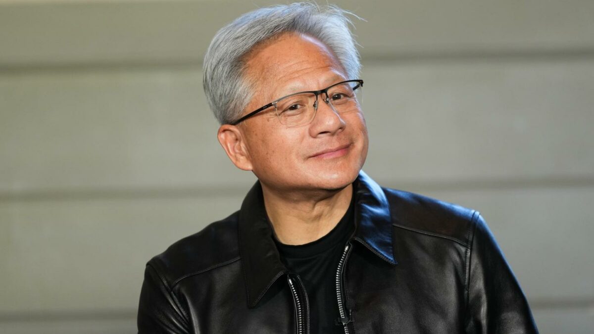 Jensen Huang, chief executive officer of Nvidia.