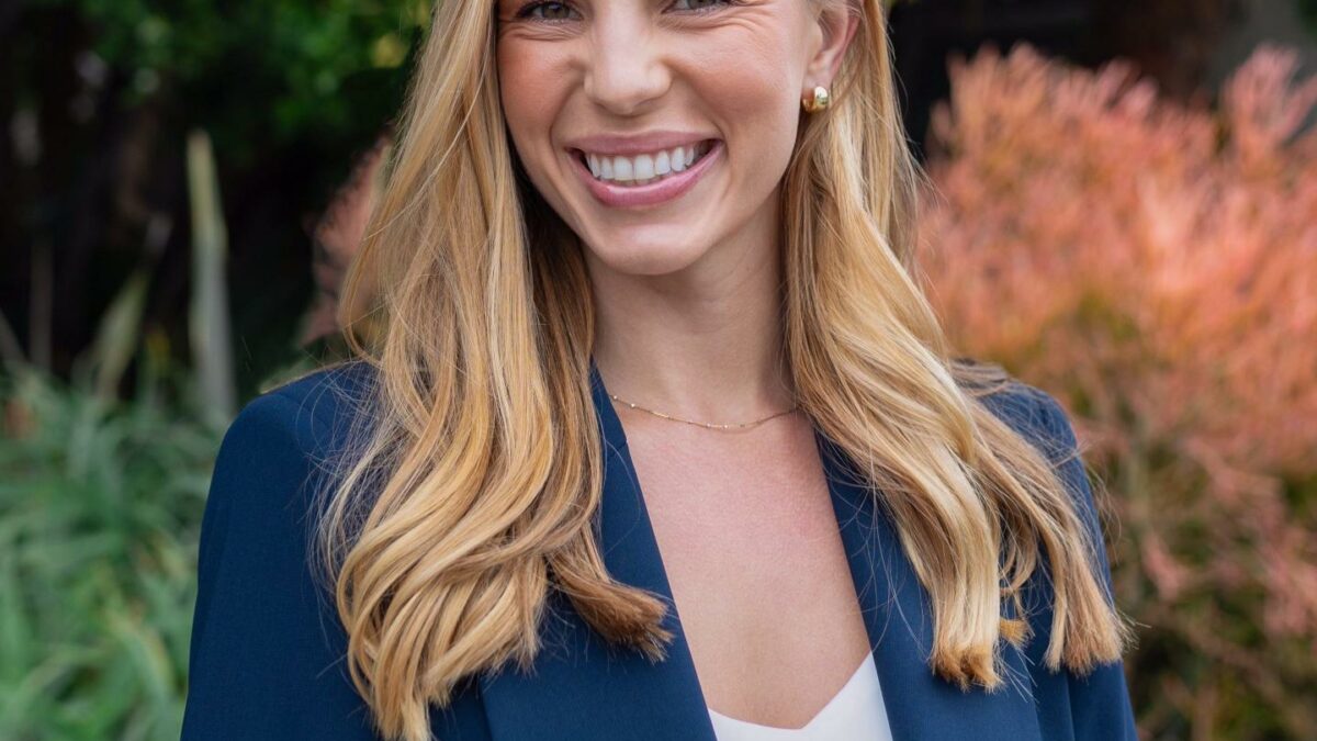 Woman in a blazer