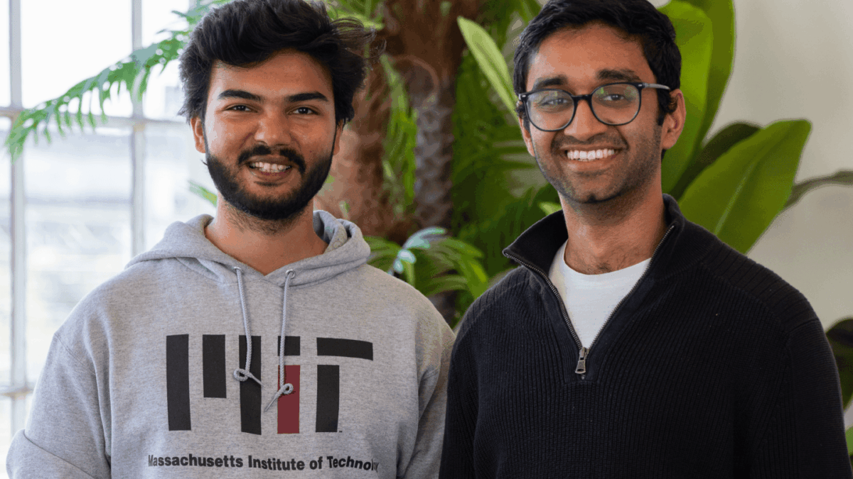 Tanay Kothari and Sahaj Garg of Wispr.